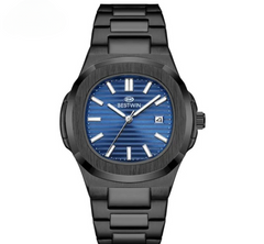 Bestwin Bw-137 Men’s Luxury Quartz Watch Stainless Steel Watch – Classic Analog Display, Stainless Steel Strap, Waterproof Design,