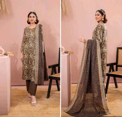 ✨ Zesh ✨ 3 Pieceunstitched Suit Zesh Summaer Lawn Collection 2025