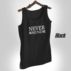 Never Mind Design – Black Jersey Printed Gym Sando Tanks Top For Men | Workout Tank Top Gym Shirts For Men | Sleeve-less Shirt