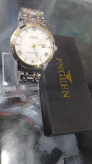 Original – Fngeen Men’s Calendar Fashion Casual Business Watch – Waterproof Explosion Model – Stainless Steel Watch For Men – Quartz Watch – With Box