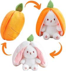 Rabbit New Creative Strawberry Rabbit Plush Soft Doll Hug Pillow | Best Quality Stuff Toy For Babies & Kids – Random Color