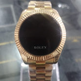 Rolex Style Digital Watches Fashion Stainless Steel Watch | Digital Watch (with Box)