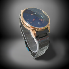 Forrad Men’s Watch With Stainless Steel Strap Date Function Analog Display –  Durable & Lightweight Casual Wristwatch