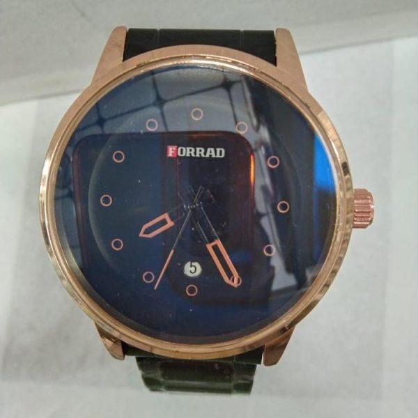 Forrad Men’s Watch With Stainless Steel Strap Date Function Analog Display –  Durable & Lightweight Casual Wristwatch