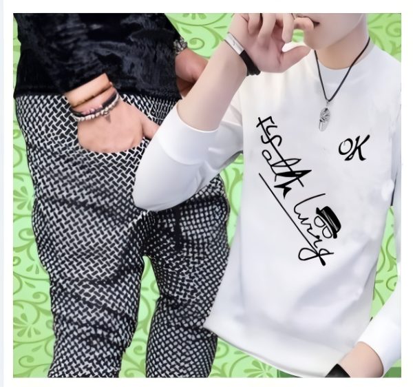Men’s Printed Tracksuit T-shirt & Trouser Set – Summer Collection | Stitched Suit For Men’s & Boys | Best Quality Stitched Suit | Tracksuit | Tracksuit For Casual Wear | Tracksuit Full Sleeves T Shirts