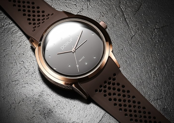 Men’s Quartz Watch – Stainless Steel Dial With Silicone Strap, Casual Analog Wristwatch (non-waterproof, No Box