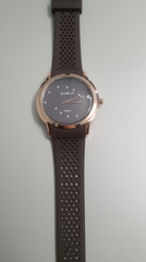 Men’s Quartz Watch – Stainless Steel Dial With Silicone Strap, Casual Analog Wristwatch (non-waterproof, No Box