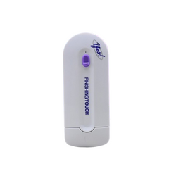 Women’s Electric Hair Remover With Advanced Sensa-light Technology & Built-in Led Light | Safe & Painless Shaver For Face, Arms, Armpits, Legs & Full Body | Portable Lipstick-design Razor, Washable Head, Gentle On Skin, Battery Operated